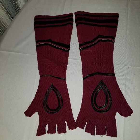 Wanda Vision Wanda Django Maximoff Scarlet Witch Battle Suit Halloween  2 pc - Picture 7 of 15